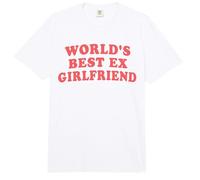 Mejor ex Novia del Mundo Divertido sarcástico Retro Rosa Cita Comfort Colors Adult Heavyweight T-Shirt