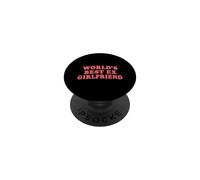Mejor ex Novia del Mundo Divertido sarcástico Retro Rosa Cita PopSockets PopGrip Adhesivo