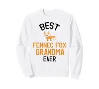 Mejor Fennec Fox Abuela Siempre Lindo Fennec Fox Lover Sudadera