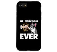 Mejor Frenchie Dad Ever Fist Bump Fun Carcasa para iPhone SE (2020) / 7 / 8