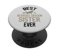Mejor Hermana Dragón Barbuda de Todos PopSockets PopGrip Adhesivo