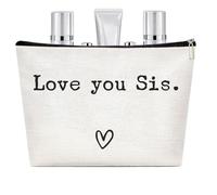 Mejor Hermana para la Hermana de Aseo - Mejor Organizador de Hermana - de Aseo de Viaje portátil Organizador higiene para los, Love You Sis, riferimento Alla descrizione, Referencia a la