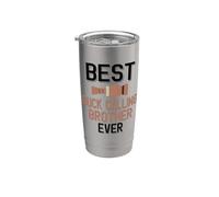 Mejor hermano llamando pato siempre lindo amante del pato Vaso térmico de acero inoxidable de doble pared