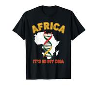 Mejor impresión Africana para Hombres, Mujeres, niños, África, Historia Negra Camiseta