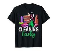 Mejor Limpieza Señora Limpieza Damas Limpiador Profesional Camiseta
