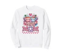 Mejor Madre De Dibujos Animados Divertido Mamá Siempre Serás Mi Mejor Té Sudadera