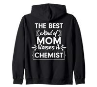 Mejor mamá Plantea un diseño de Padres de Ciencia química Sudadera con Capucha