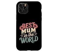 Mejor mamá Siempre Amor súper Lindo para la Mejor mamá del Mundo Carcasa para iPhone 11 Pro