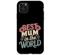 Mejor mamá Siempre Amor súper Lindo para la Mejor mamá del Mundo Carcasa para iPhone 11 Pro MAX