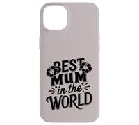 Mejor mamá Siempre Amor súper Lindo para la Mejor mamá del Mundo Carcasa para iPhone 14 Plus