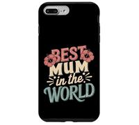 Mejor mamá Siempre Amor súper Lindo para la Mejor mamá del Mundo Carcasa para iPhone 7 Plus/8 Plus