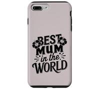 Mejor mamá Siempre Amor súper Lindo para la Mejor mamá del Mundo Carcasa para iPhone 7 Plus/8 Plus