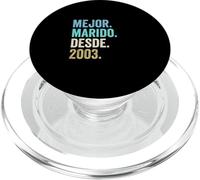 Mejor Marido Desde 2003 | 23 Aniversario de Boda 23 años PopSockets PopGrip para MagSafe