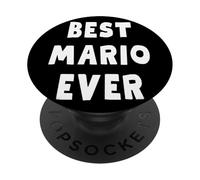 Mejor Mario de todos los tiempos PopSockets PopGrip Adhesivo