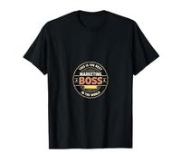Mejor Marketing Jefe Camiseta Mundo Camiseta
