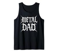 Mejor Metal Dad Día del Padre Rocker Daddy Papa Band Músico Camiseta sin Mangas