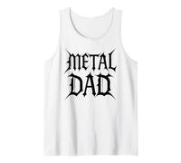 Mejor Metal Dad Día del Padre Rocker Daddy Papa Band Músico Camiseta sin Mangas