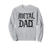 Mejor Metal Dad Día del Padre Rocker Daddy Papa Band Músico Sudadera