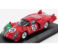 MEJOR MODELO 1/43 ALFA ROMEO 33.2 LM 26 1000KM MONZA 1968 TROSCH MODELO ESTÁTICO