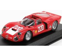 MEJOR MODELO 1/43 ALFA ROMEO 33.2 PLACA FLORIO 1968 VACCARELLA MODELO ESTÁTICO