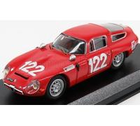 MEJOR MODELO 1/43 ALFA ROMEO TZ1 PAGASO 122 PLACA FLORIO 1966 MODELO ESTÁTICO