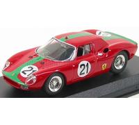 MEJOR MODELO 1/43 FERRARI 250 LM MONZA 1966 DE SIEBENTHAL MODELO ESTÁTICO
