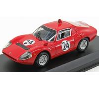 MEJOR MODELO 1/43 FIAT ABARTH OT1300 GANADOR TRENTO BONDONE 1968 MODELO ESTÁTICO