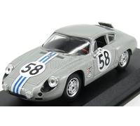 MEJOR MODELO 1/43 PORSCHE 356B CARRERA ABARTH 58 SEBRING 1963 MODELO ESTÁTICO
