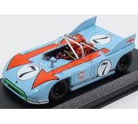 MEJOR MODELO 1/43 PORSCHE 7 PLACA FLORIO 1971 MODELO ESTÁTICO DIECAST