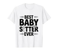 Mejor niñera Siempre Linda para proveedores de Cuidado Infantil Camiseta gráfica económica