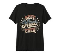 Mejor Nino Ever Retro Vintage Atardecer Hispano Abuelo Camiseta Premium