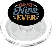 Mejor Nino Ever Retro Vintage Atardecer Hispano Abuelo PopSockets PopGrip para MagSafe