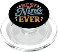 Mejor Nino Ever Retro Vintage Atardecer Hispano Abuelo PopSockets PopGrip para MagSafe