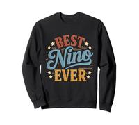 Mejor Nino Ever Retro Vintage Atardecer Hispano Abuelo Sudadera