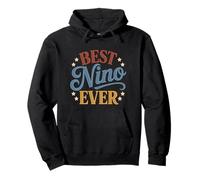 Mejor Nino Ever Retro Vintage Atardecer Hispano Abuelo Sudadera con Capucha