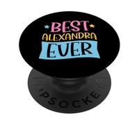 Mejor Nombre Personalizado a Juego de Alexandra Ever PopSockets PopGrip Adhesivo