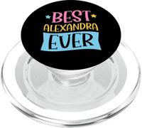 Mejor Nombre Personalizado a Juego de Alexandra Ever PopSockets PopGrip para MagSafe