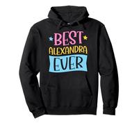 Mejor Nombre Personalizado a Juego de Alexandra Ever Sudadera con Capucha