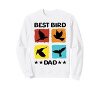 Mejor Pájaro Papá Pájaro Especies De Aves Mirlos Pájaros Cría Sudadera
