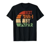 Mejor Papa-B by Par Classic Heritage Golf Día del Padre Camiseta
