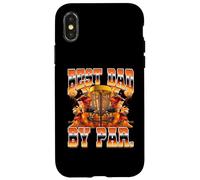 Mejor papá de Par Disc Golf Dad Disc Golf Player de los 90 Carcasa para iPhone X/XS