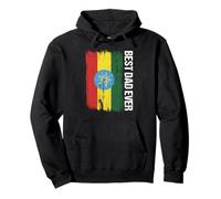 Mejor papá etíope de Etiopía Father Apparel Sudadera con Capucha