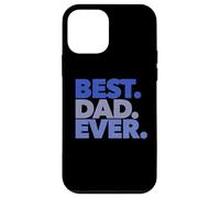 Mejor papá tonos azules Feliz día del padre papá cumpleaños Carcasa para iPhone 12 mini