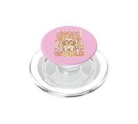 Mejor Perro del Mundo: Lindo Cachorro Divertido Lhasa Apso Kawaii PopSockets PopGrip para MagSafe