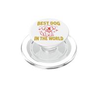 Mejor Perro del Mundo: Perros Cachorro Lindo Divertido PopSockets PopGrip para MagSafe