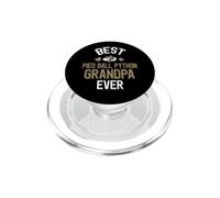Mejor Pied Ball Python Grandpa Ever Piebald Snake Lover PopSockets PopGrip para MagSafe