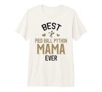 Mejor Pied Ball Python Mama Ever Cute Piebald Snake Camiseta Premium