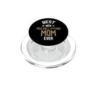 Mejor Pied Ball Python Mamá Ever Piebald Snake Lover PopSockets PopGrip para MagSafe
