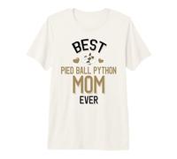 Mejor Pied Ball Python Mom Ever Cute Piebald Snake Camiseta Premium