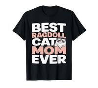 Mejor Ragdoll Cat Mom Ever Ragdoll Cat Lover Camiseta